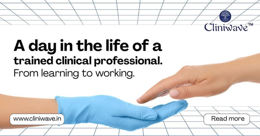 A day in the life of a trained clinical professional. From learning to working.