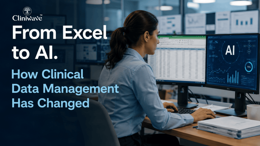 From Excel to AI. How Clinical Data Management Has Changed